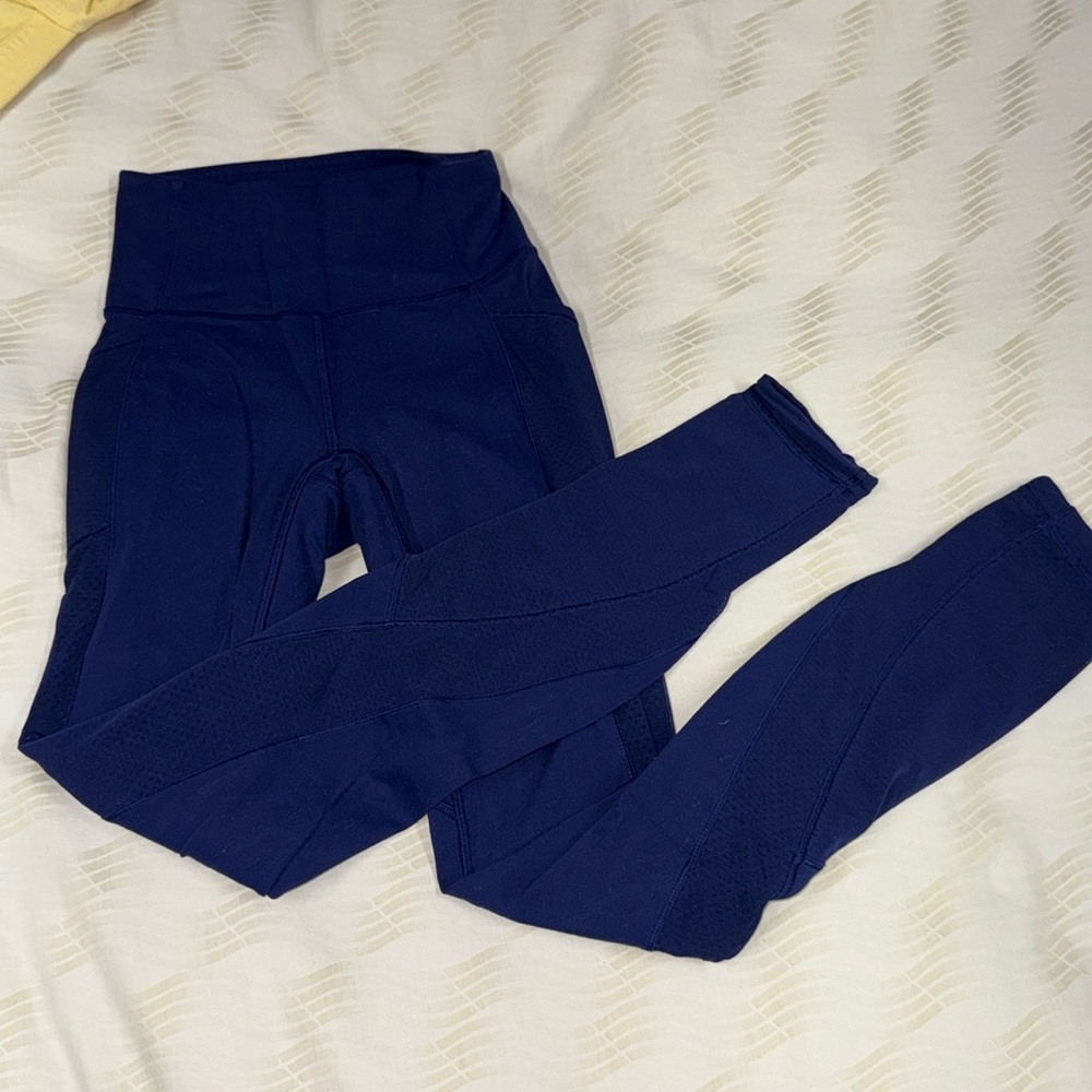 Blue Lululemon Leggings